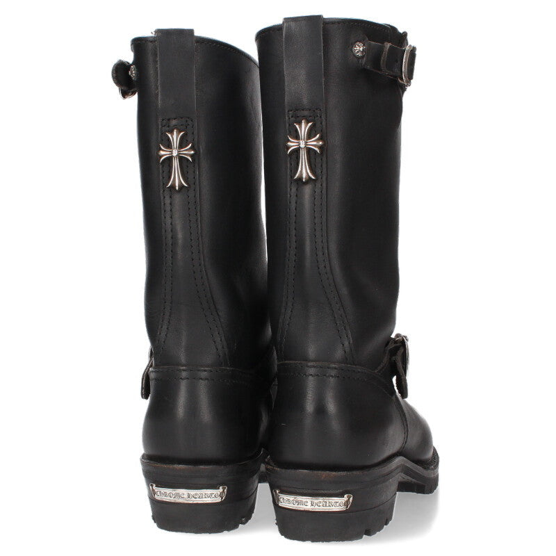 Chrome Hearts x WESCO Boss Engineer Boots Black Size 8.5E