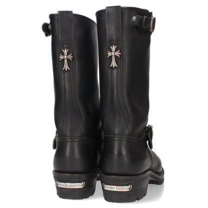 Chrome Hearts x WESCO Boss Engineer Boots Black Size 8.5E