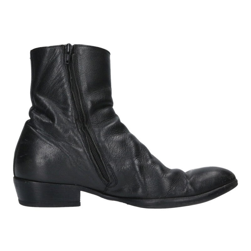 Maison Margiela Leather Boots Black Size 42