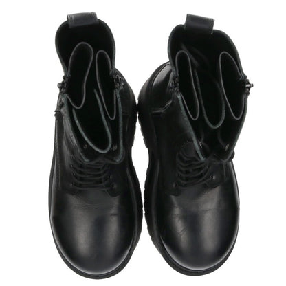 BALENCIAGA Giant High Leather Boots Black Size 10.5