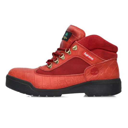 Supreme x Timberland 16AW Field Boot Boots Red Size 27cm