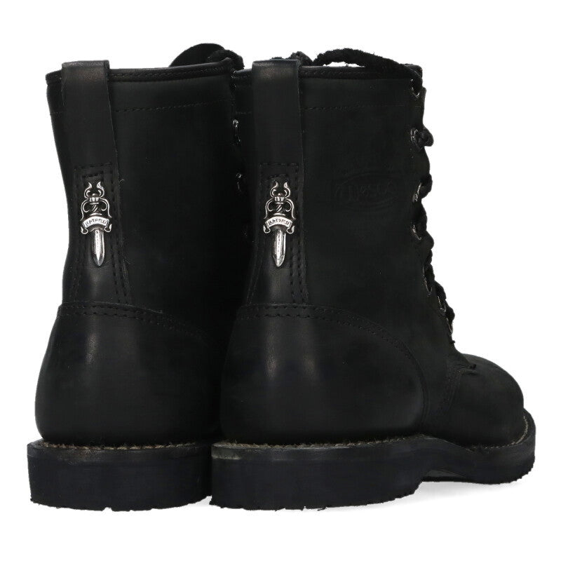 Chrome Hearts x WESCO Fireman Dagger Zip Leather Size 7.5E