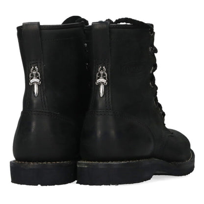 Chrome Hearts x WESCO Fireman Dagger Zip Leather Size 7.5E