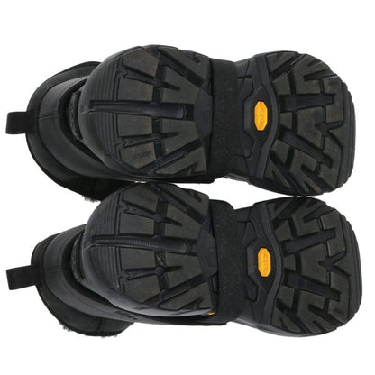 UGG JLD Black Sheepskin Vibram Sole Boots Size EU43