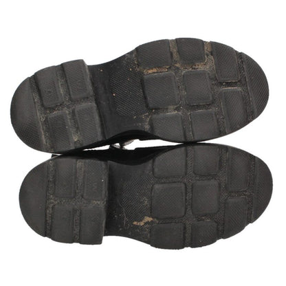 ALEXANDER WANG Black Side-Gore Rain Boots Size 6