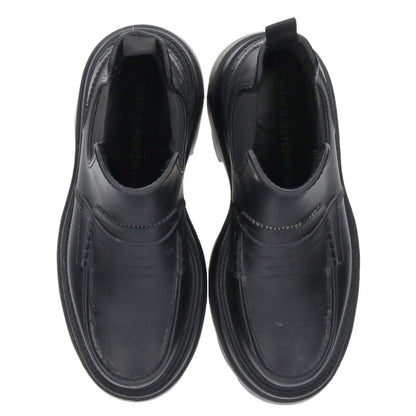ALEXANDER WANG Black Side-Gore Rain Boots Size 6