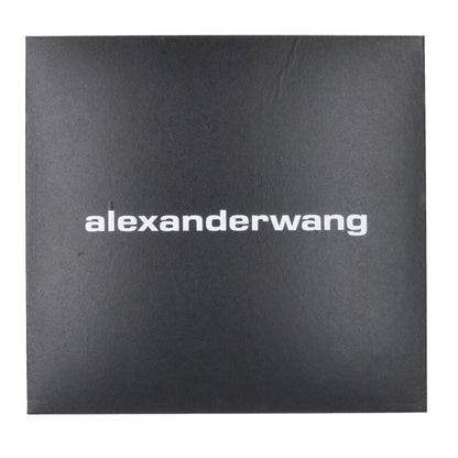 ALEXANDER WANG Black Side-Gore Rain Boots Size 6