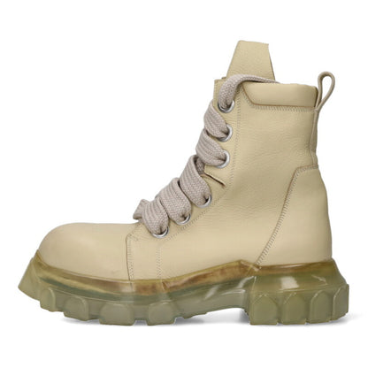 Rick Owens JUMBO LACE TRACTOR Leather Boots Multi Size 8.5