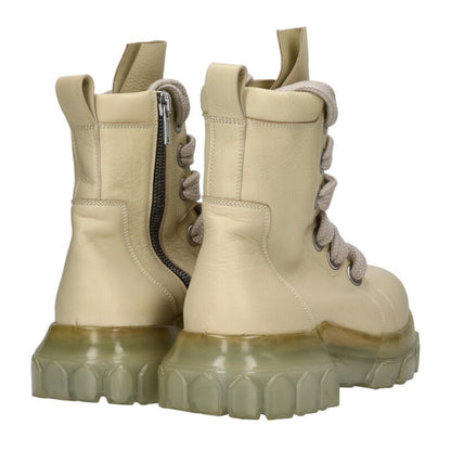 Rick Owens JUMBO LACE TRACTOR Leather Boots Multi Size 8.5
