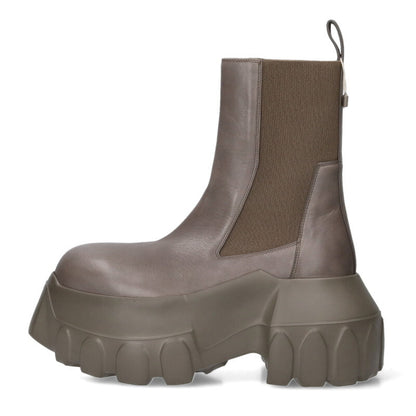 Rick Owens BEATLE MEGA TRACTOR Boots Gray Size 6.5