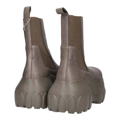 Rick Owens BEATLE MEGA TRACTOR Boots Gray Size 6.5