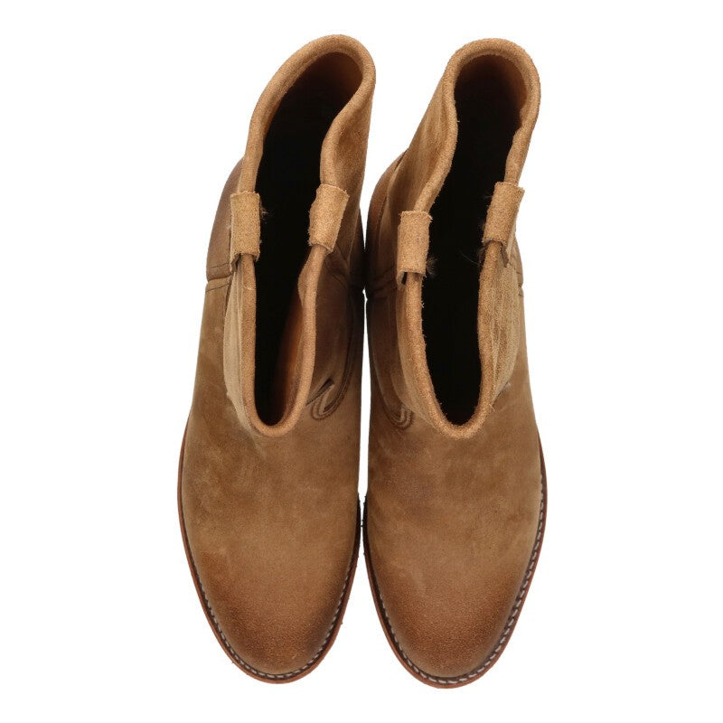 RED WING 8060 Suede Pecos Boots Beige Size 10.5E