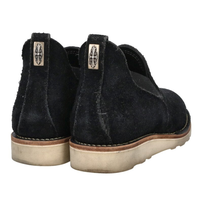 Chrome Hearts Romeo Floral Cross Suede Side-Gore Size 8.5E