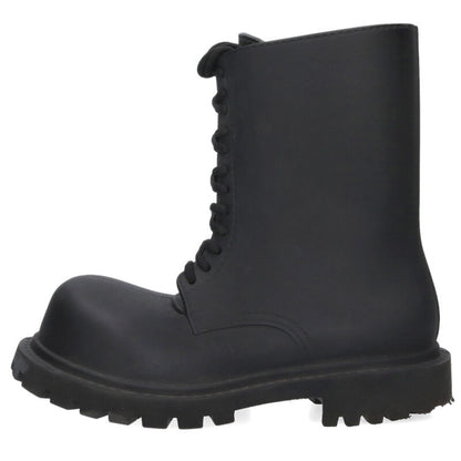 BALENCIAGA Steroid Lace-up Boots Black Size 15