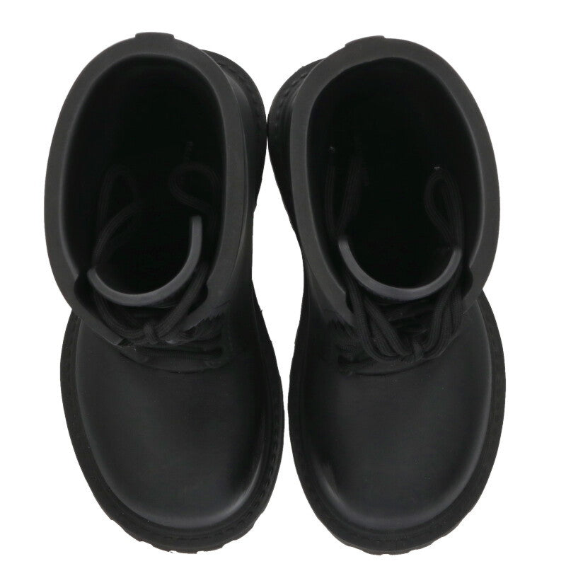 BALENCIAGA Steroid Lace-up Boots Black Size 15