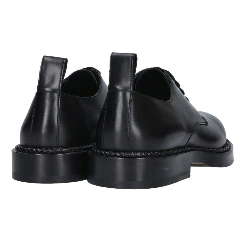 BOTTEGA VENETA Lace-Up Leather Boots Black Size 7.5