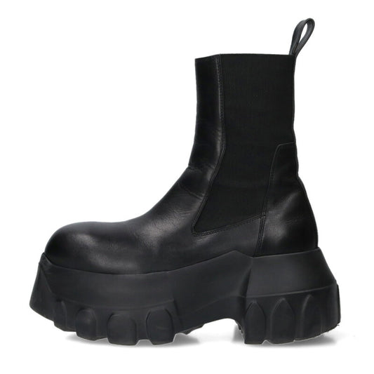 Rick Owens Beatle Mega Tractor Leather Boots Black Size 6.5