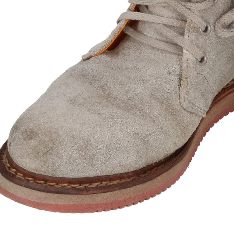 VISVIM Suede Boots Gray Size 8