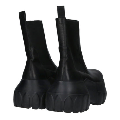 Rick Owens Beatle Mega Tractor Leather Boots Size 8.5