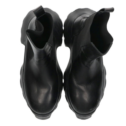 Rick Owens Beatle Mega Tractor Leather Boots Size 8.5