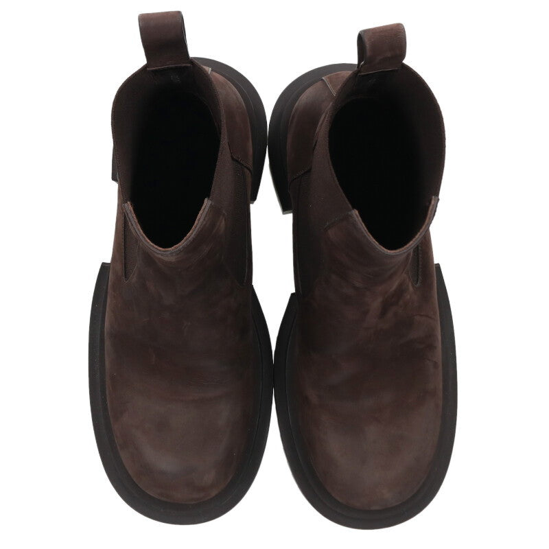 Rick Owens BEATLE BOGUN Nubuck Leather Boots Size 7.5