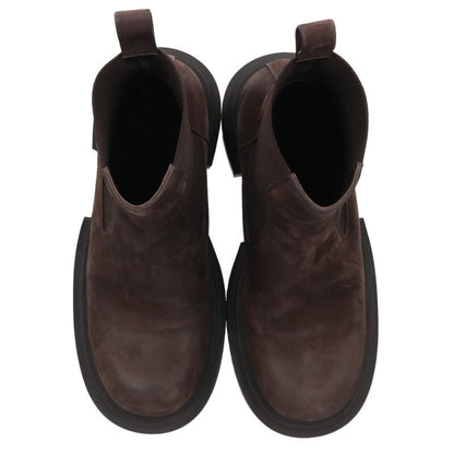 Rick Owens BEATLE BOGUN Nubuck Leather Boots Size 7.5