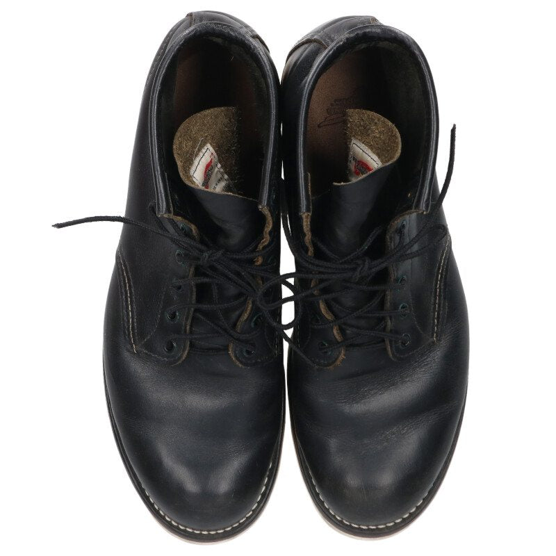 RED WING 9014 Round Toe Lace-Up Leather Boots Size 10