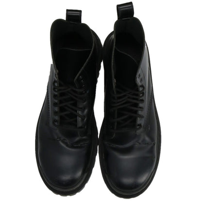 BALENCIAGA Strike Leather Boots Black Size 9.5