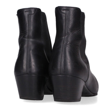 CELINE Black Jacno Leather Boots Size 6