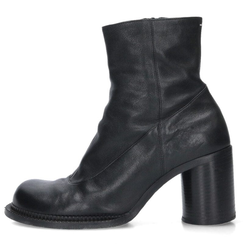 Maison Margiela 19AW Heeled Leather Boots Black Size 8