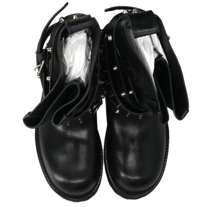 BALENCIAGA Venom City Bootie Worn Calf Leather Size 7.5