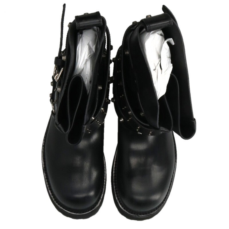 BALENCIAGA Venom City Bootie Worn Calf Leather Size 9.5