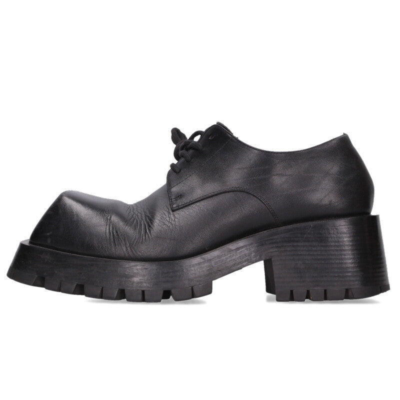BALENCIAGA Trooper Derby Boots Black Size 7.5