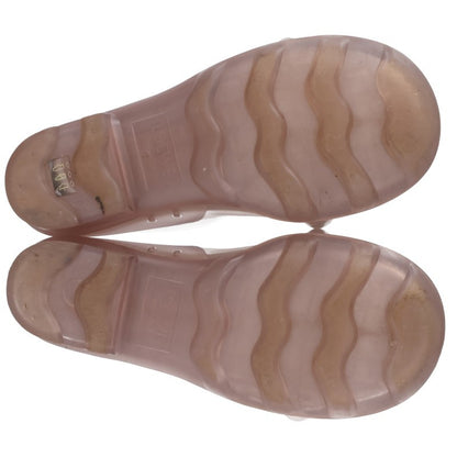 LOEWE Clear Rubber Rain Boots Size 8.5