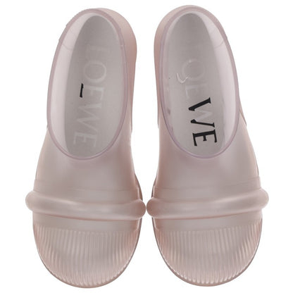 LOEWE Clear Rubber Rain Boots Size 8.5