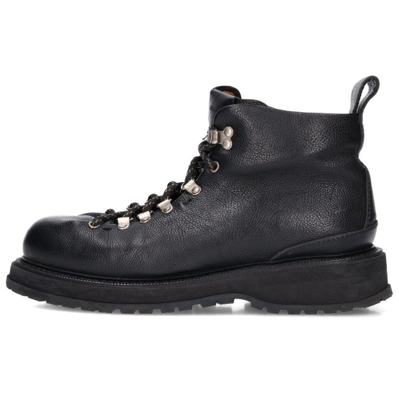 BUTTERO ALPI Mountain Leather Boots Black Size 7.5