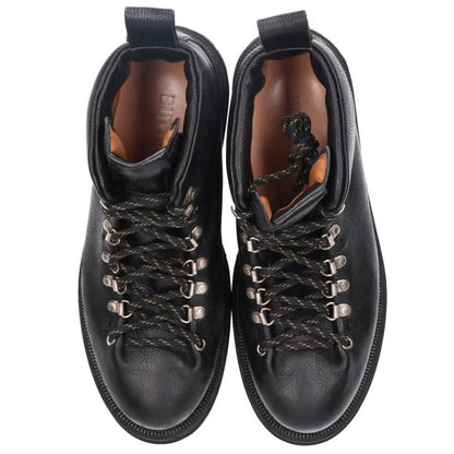 BUTTERO ALPI Mountain Leather Boots Black Size 7.5