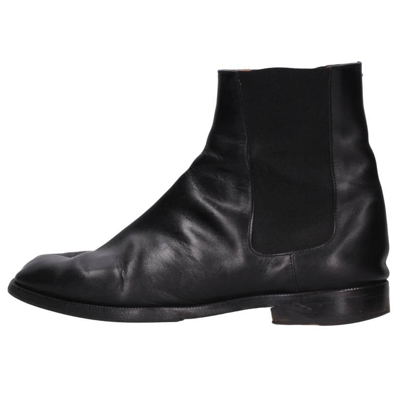 Maison Margiela Side Gore Leather Tabi Boots Black Size EU 43