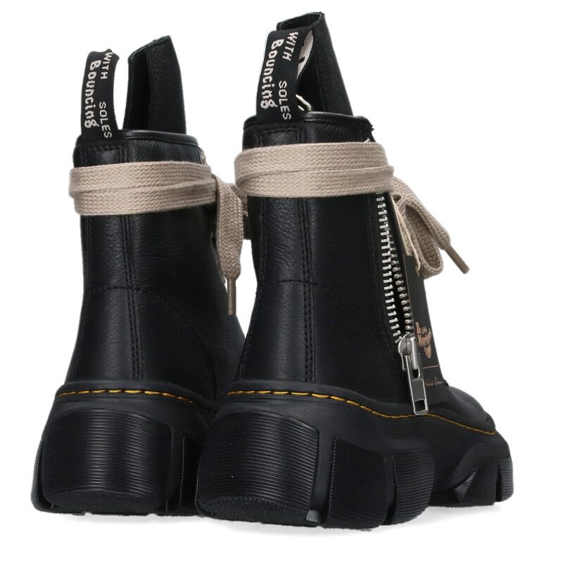 Rick Owens DMXL Jumbo Lace Side Zip Boot Black Size 6