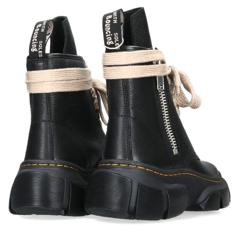 Rick Owens DMXL Jumbo Lace Side Zip Boots Black Size 6