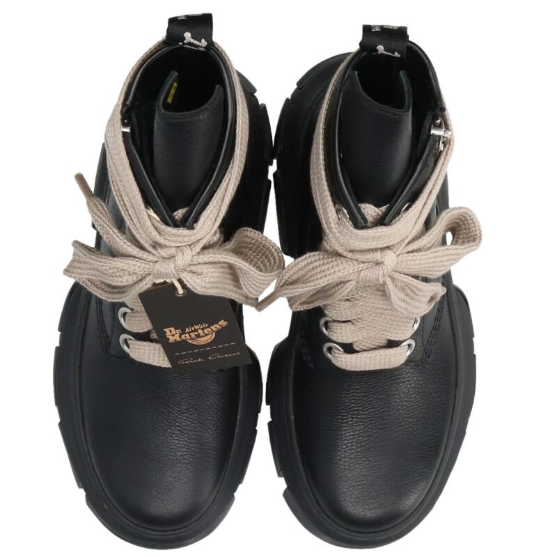 Rick Owens DMXL Jumbo Lace Side Zip Boots Black Size 6