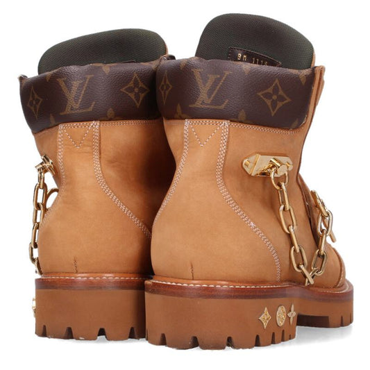 LOUISVUITTON LV Creeper Monogram Ankle Boots Size 6.5