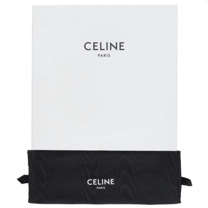CELINE Side Zip Metal Toe Boots Black/Silver Size 6.5