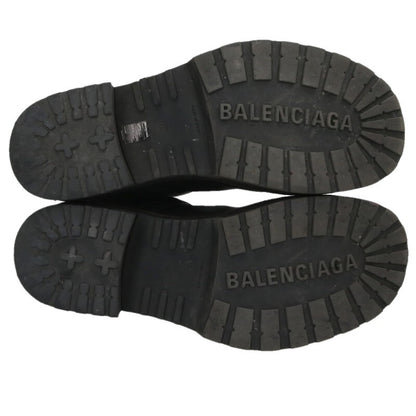 BALENCIAGA Venom Leather Long Boots Black Size EU 42