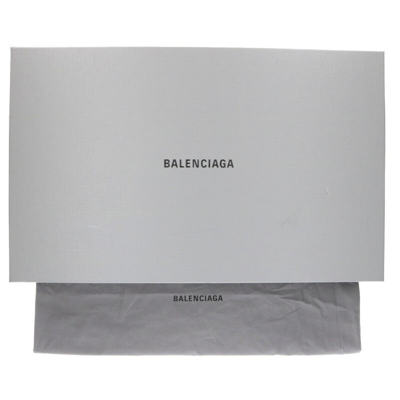 BALENCIAGA Giant Leather Boots Black Size 9.5