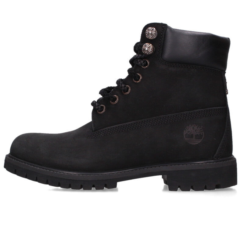 Chrome Hearts Dagger Cross Premium Boots Black Size 8.5M