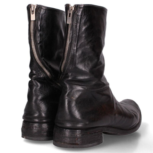 CAROL CHRISTIAN POELL Diagonal Zip Boots Black Size 13