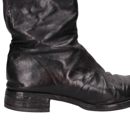 CAROL CHRISTIAN POELL Diagonal Zip Boots Black Size 13