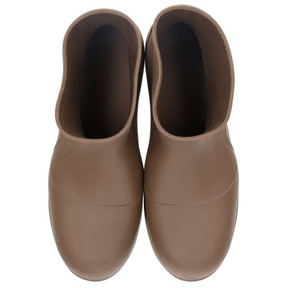 BOTTEGA VENETA Puddle Rubber Rain Boots Brown Size 8.5
