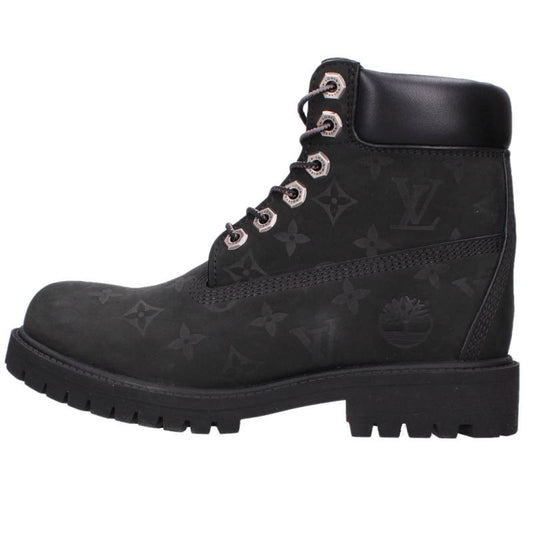 LOUISVUITTON x Timberland Monogram Leather Ankle Size 5.5